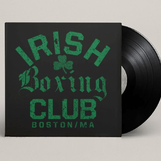 Irish Boxing Club Boston Massachusetts Custom Vinyl Record Sleeves