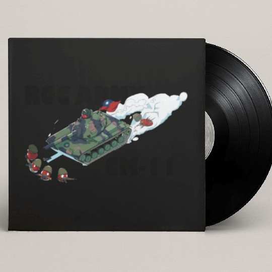 Roc army CM-11 TANK Custom Vinyl Record Sleeves