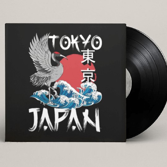 Japan Japanese Samurai Custom Vinyl Record Sleeves