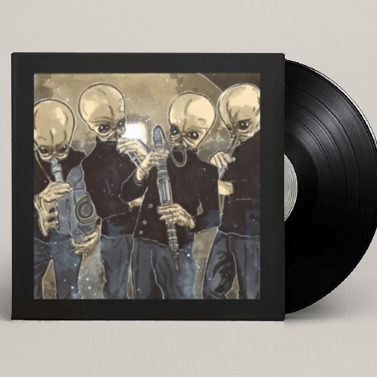 Cantina Band Mos Eisley Custom Vinyl Record Sleeves