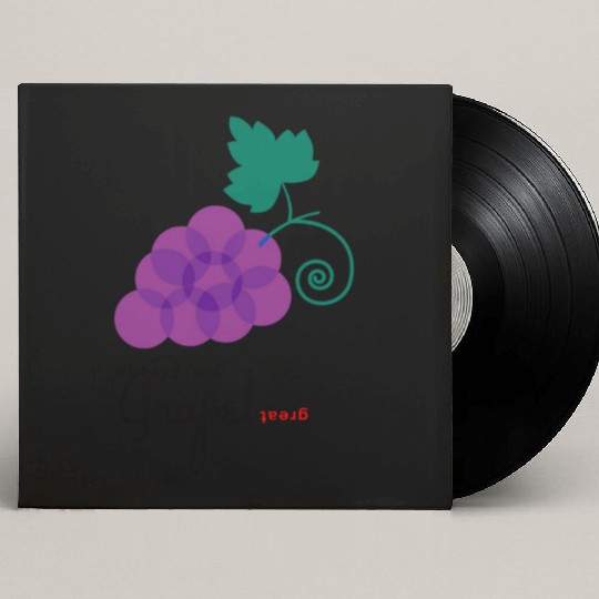 Feel Grape X Great Custom Vinyl Record Sleeves