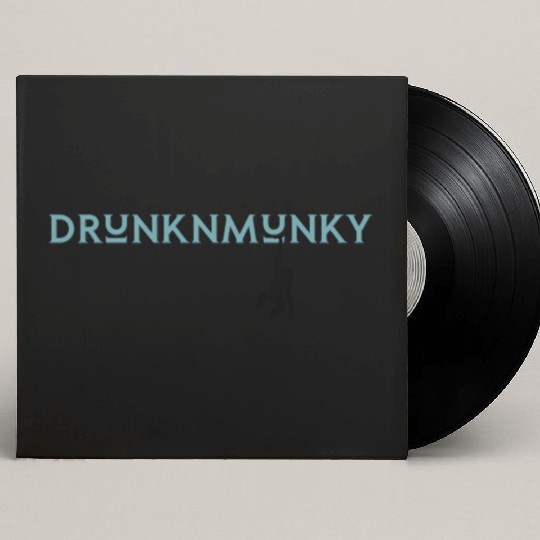 DESIGNdrunknmunky s drunk monkey Custom Vinyl Record Sleeves