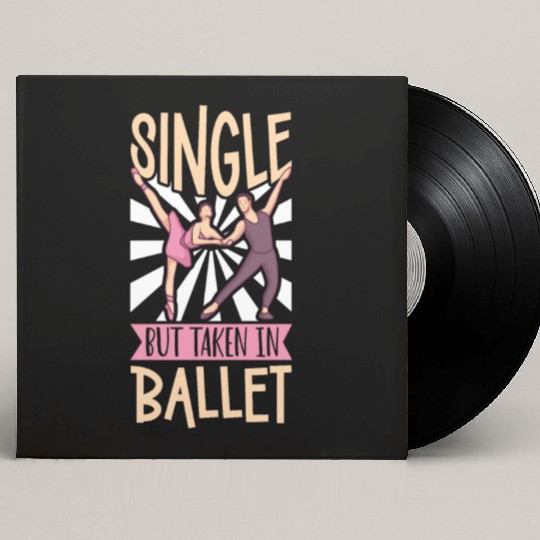 Ballet Ballerina Dance Dancer Dancing Ballet Gift Custom Vinyl Record Sleeves