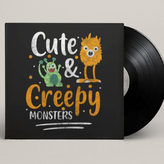 Monster Fright Children Monster Hunter Custom Vinyl Record Sleeves
