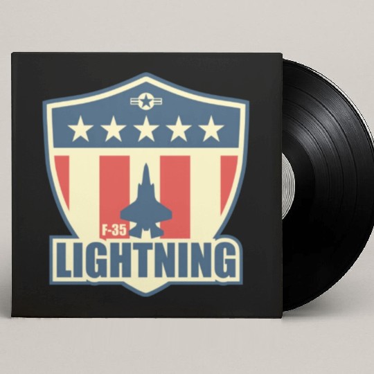 F35 Lightning boy Copy Copy Custom Vinyl Record Sleeves