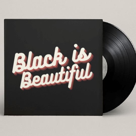 Black is Beautiful Custom Vinyl Record Sleeves