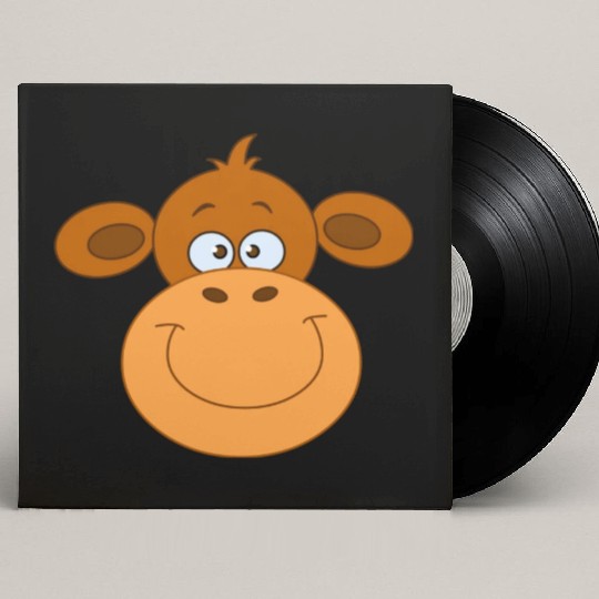 Monkey Face Custom Vinyl Record Sleeves