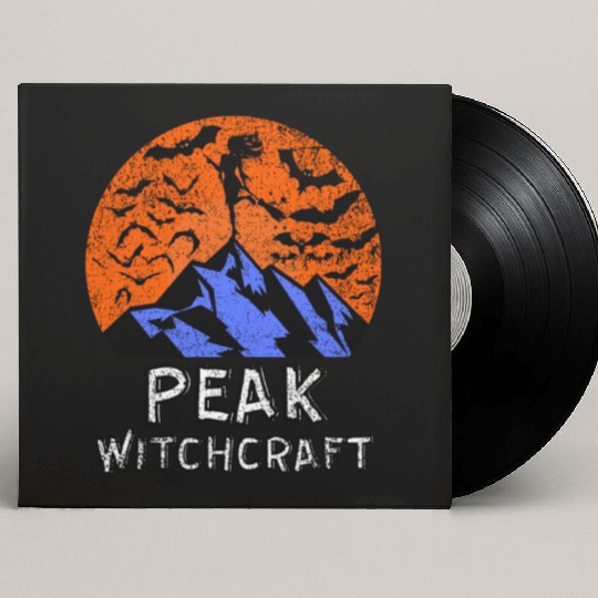 Peak Witchcraft Mountain Witch Custom Vinyl Record Sleeves