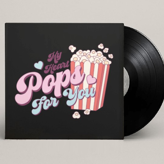 Retro Valentine nostalgia Custom Vinyl Record Sleeves