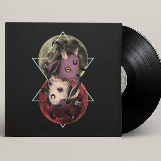 As Above So Below Goat Custom Vinyl Record Sleeves