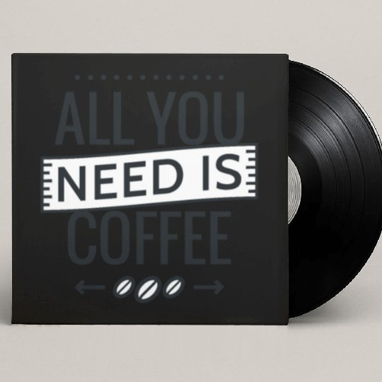 Coffee Need Custom Vinyl Record Sleeves