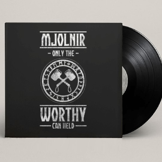 Thor North Asgard Celtic Custom Vinyl Record Sleeves