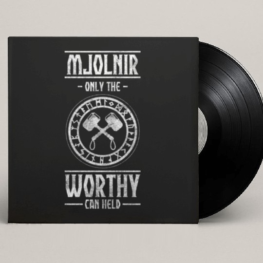 Thor North Asgard Celtic Custom Vinyl Record Sleeves