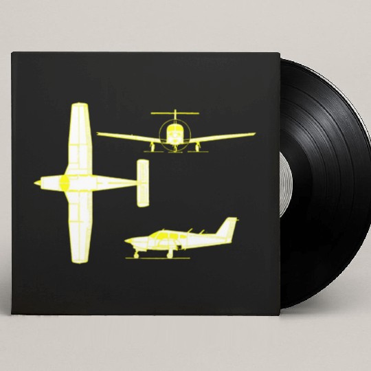 Piper PA 32 260 6 Cherokee Six Custom Vinyl Record Sleeves