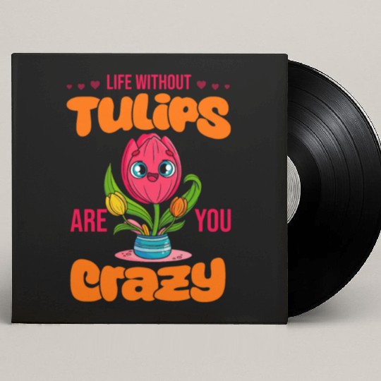 Tulip Gardening Life Custom Vinyl Record Sleeves