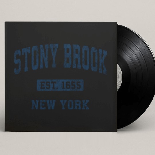 Stony Brook New York Ny Athletic Sports Custom Vinyl Record Sleeves