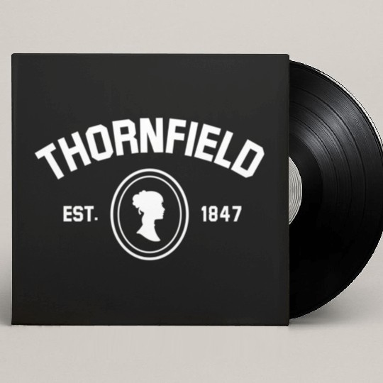 Jane Eyre Charlotte Bronte Thornfield 1847 - Book Custom Vinyl Record Sleeves