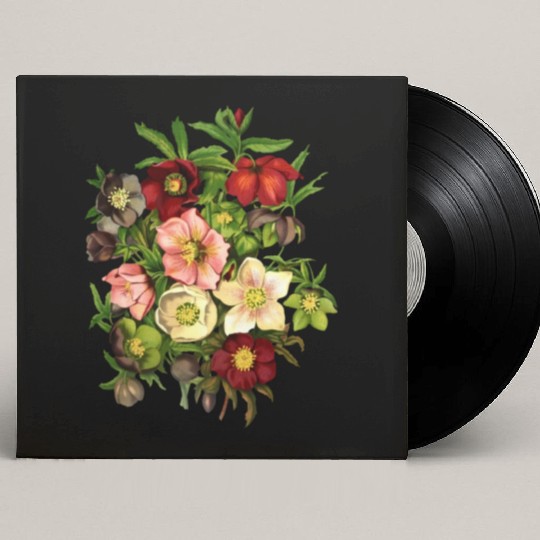 Blossom Of Flower Custom Vinyl Record Sleeves