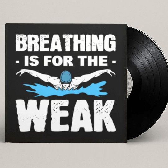 Breathing Is For The Weak Lifeguard Custom Vinyl Record Sleeves