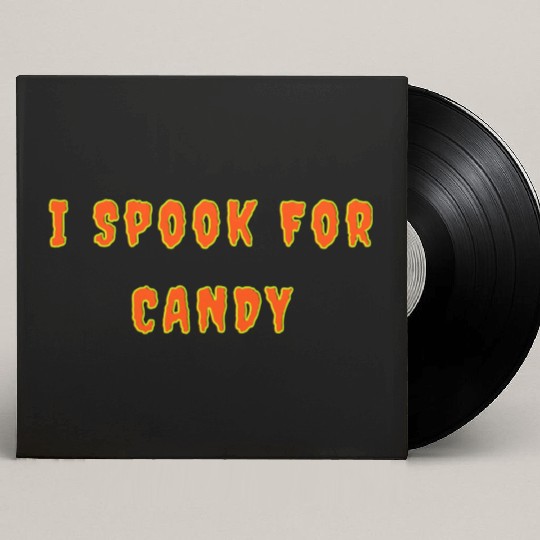 I Spook For Candy nostalgia Custom Vinyl Record Sleeves