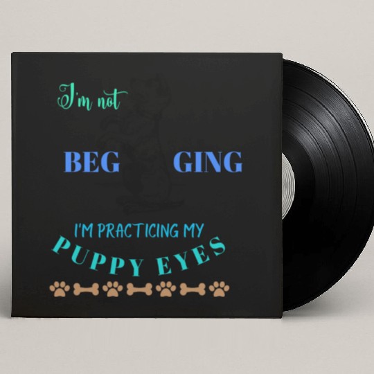 Puppy Eyes Custom Vinyl Record Sleeves
