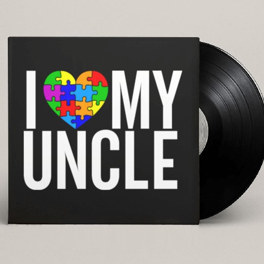 I Love my Uncle Custom Vinyl Record Sleeves
