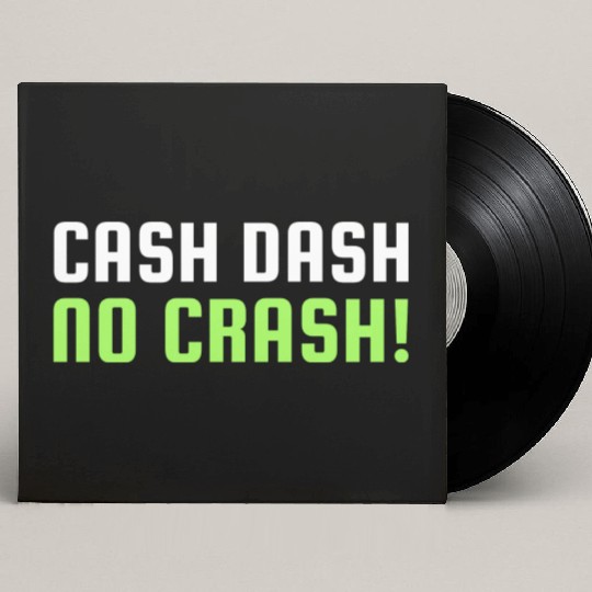 Cash Dash No Crash Custom Vinyl Record Sleeves