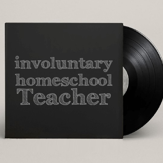 Teacher Teacher Life Custom Vinyl Record Sleeves