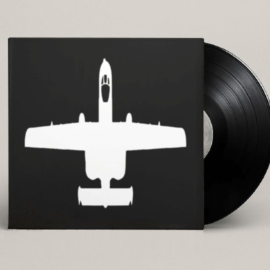A 10 Warthog Custom Vinyl Record Sleeves