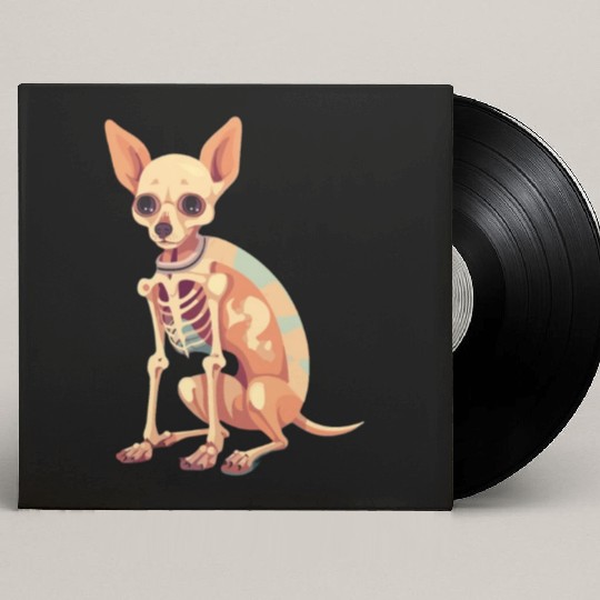 Chihuahua Halloween Puppy Trick Or Treat Dog Lover Custom Vinyl Record Sleeves