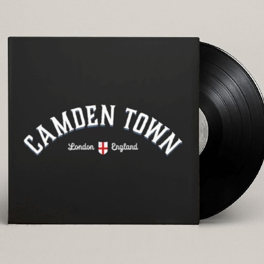 Camden Town London Uk England Custom Vinyl Record Sleeves