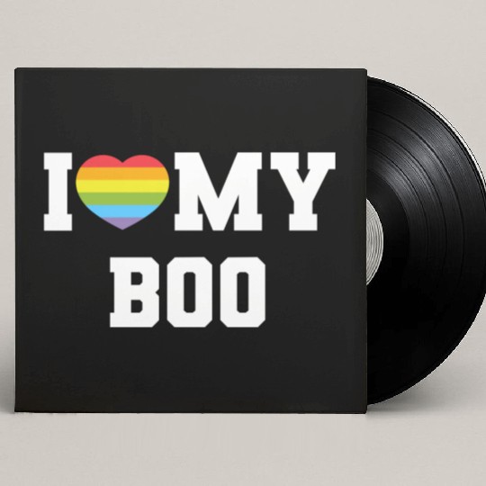 I Love My Custom Vinyl Record Sleeves, a Funny I Heart Custom Vinyl Record Sleeves, LGBTQ Pr