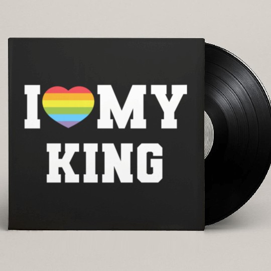 I Love My Custom Vinyl Record Sleeves, a Funny I Heart Custom Vinyl Record Sleeves, LGBTQ Pr