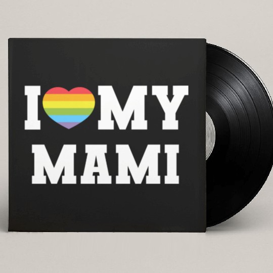I Love My Custom Vinyl Record Sleeves, a Funny I Heart Custom Vinyl Record Sleeves, LGBTQ Pr