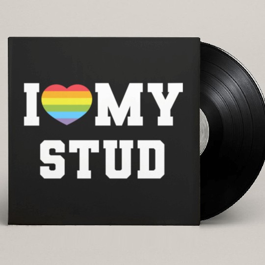I Love My Custom Vinyl Record Sleeves, a Funny I Heart Custom Vinyl Record Sleeves, LGBTQ Pr