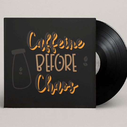Caffeine Lover Cup Of Coffee Lover Custom Vinyl Record Sleeves
