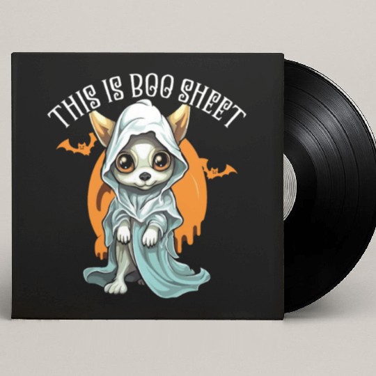Chihuahua Halloween Puppy Trick Or Treat Dog Lover Custom Vinyl Record Sleeves
