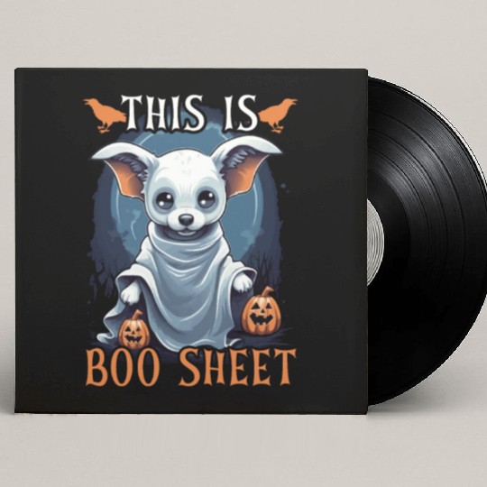 Chihuahua Halloween Puppy Trick Or Treat Dog Lover Custom Vinyl Record Sleeves