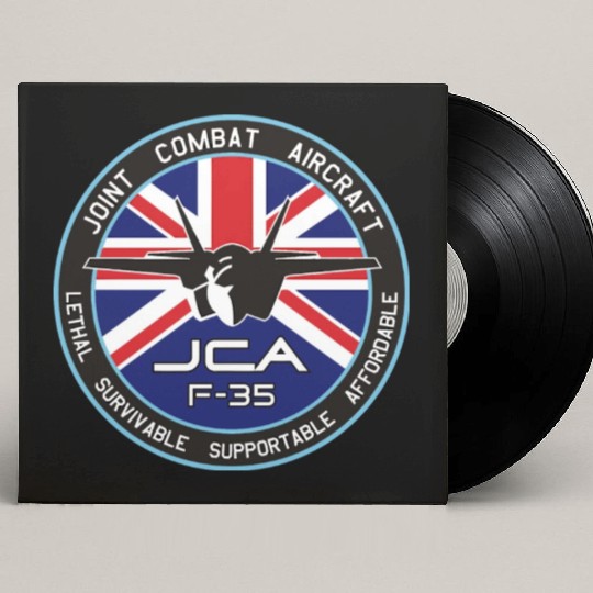 JCA F 35 Custom Vinyl Record Sleeves