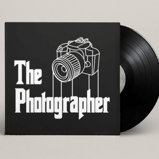 Photographer Custom Vinyl Record Sleeves For Photography Lover