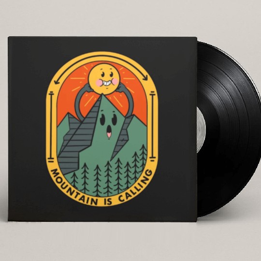 Mountain Is Calling Custom Vinyl Record Sleeves