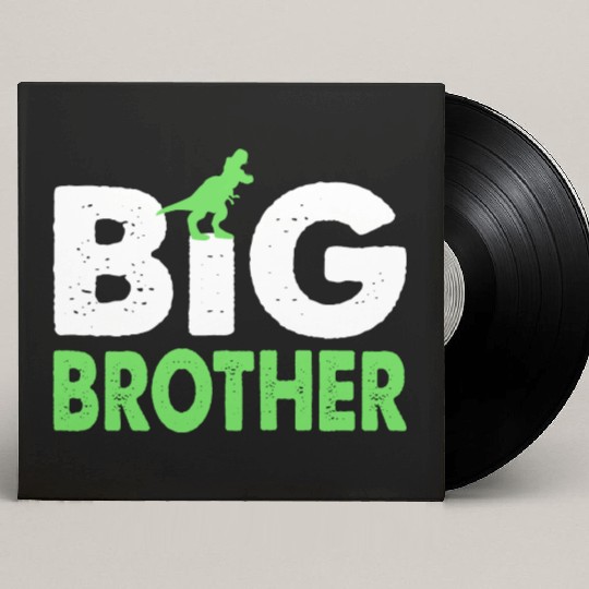 Big Brother Custom Vinyl Record Sleeves for Toddler