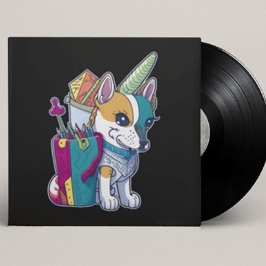 Back To School - Funny Custom Vinyl Record Sleeves