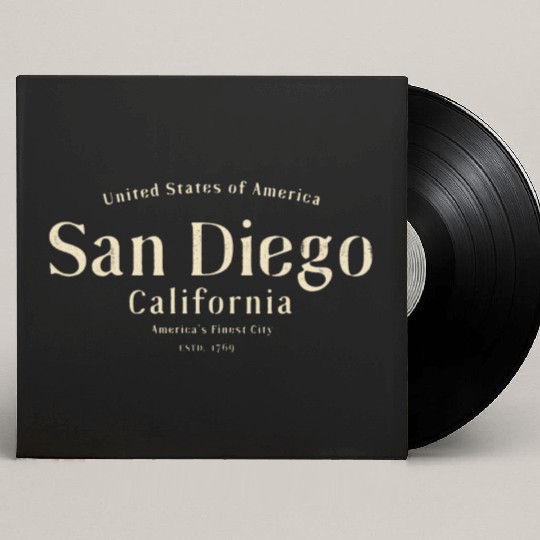 San Diego Custom Vinyl Record Sleeves