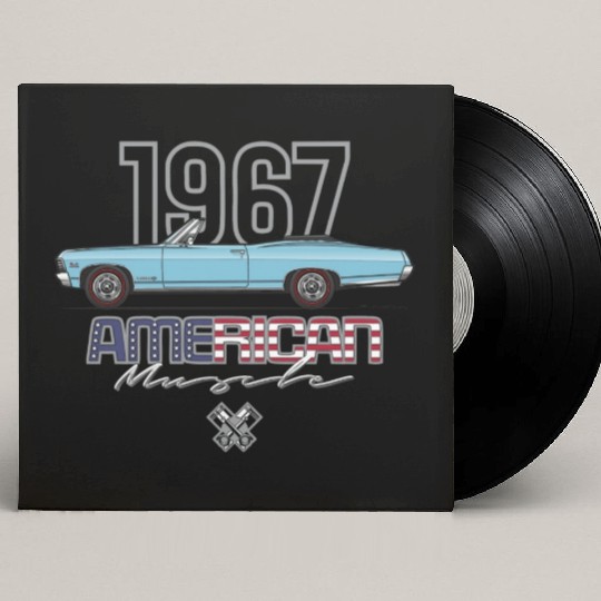 American Light Blue Convertible Custom Vinyl Record Sleeves