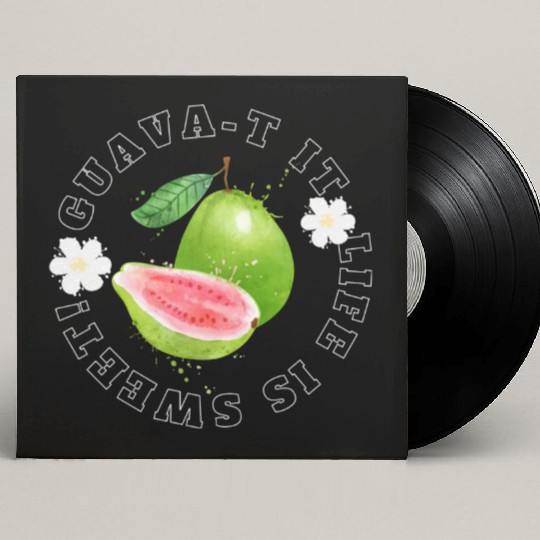 Guava T It Life Is Sweet Custom Vinyl Record Sleeves