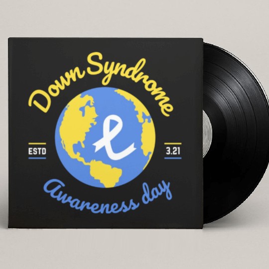 World Down Syndrome Awareness Day Custom Vinyl Record Sleeves