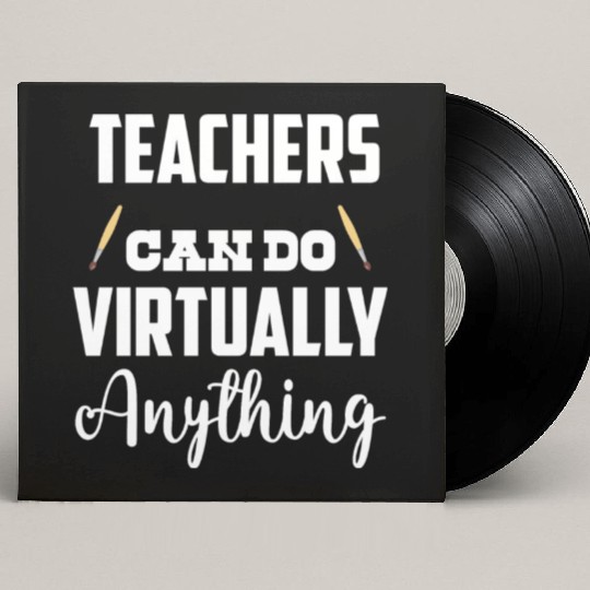 Teacher Custom Vinyl Record Sleeves