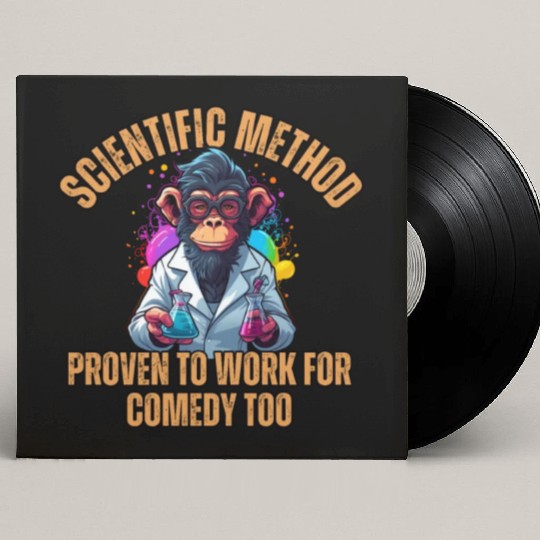 Scientific Method: Proven to work for comedy too. Custom Vinyl Record Sleeves