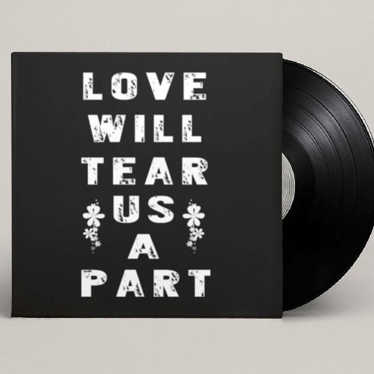 Love Will Tear Us Apart Custom Vinyl Record Sleeves